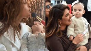 Priyanka Chopra and her daughter Malti