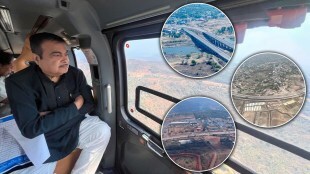 Nitin Gadkari, Mumbai-Goa highway, helicopter, Deadline