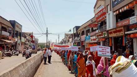 farmers huge march