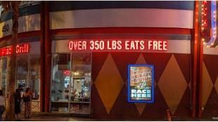 hospital themed restaurant in US criticised for offering free meals to customers over 158 kgs