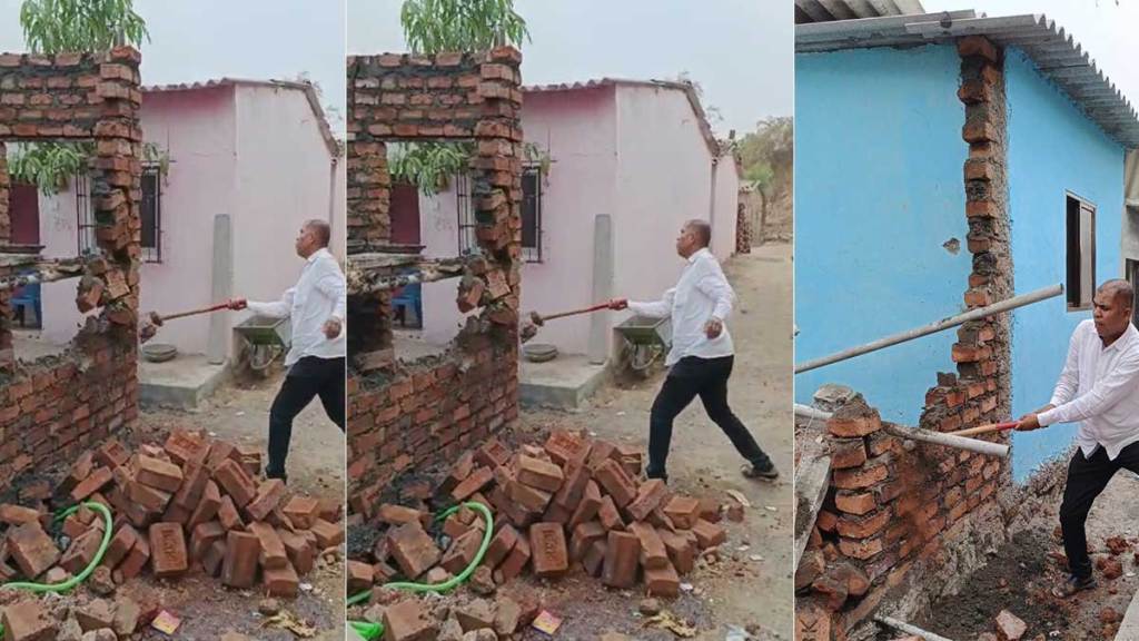 Illegal construction on reserved plot demolished