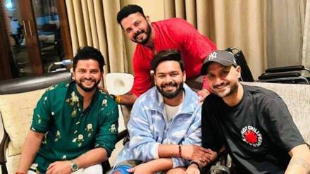 former Indian players met Pant