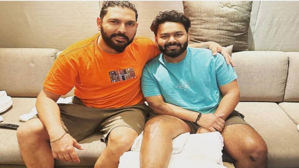 Yuvraj Singh Meet Rishabh Pant