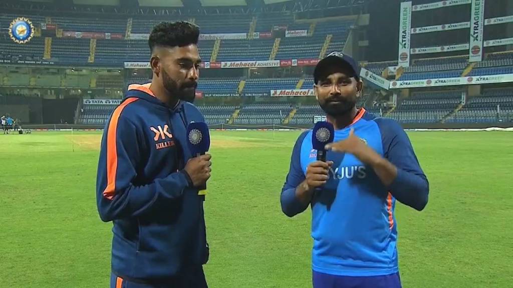 Siraj and Shami Interview Updates