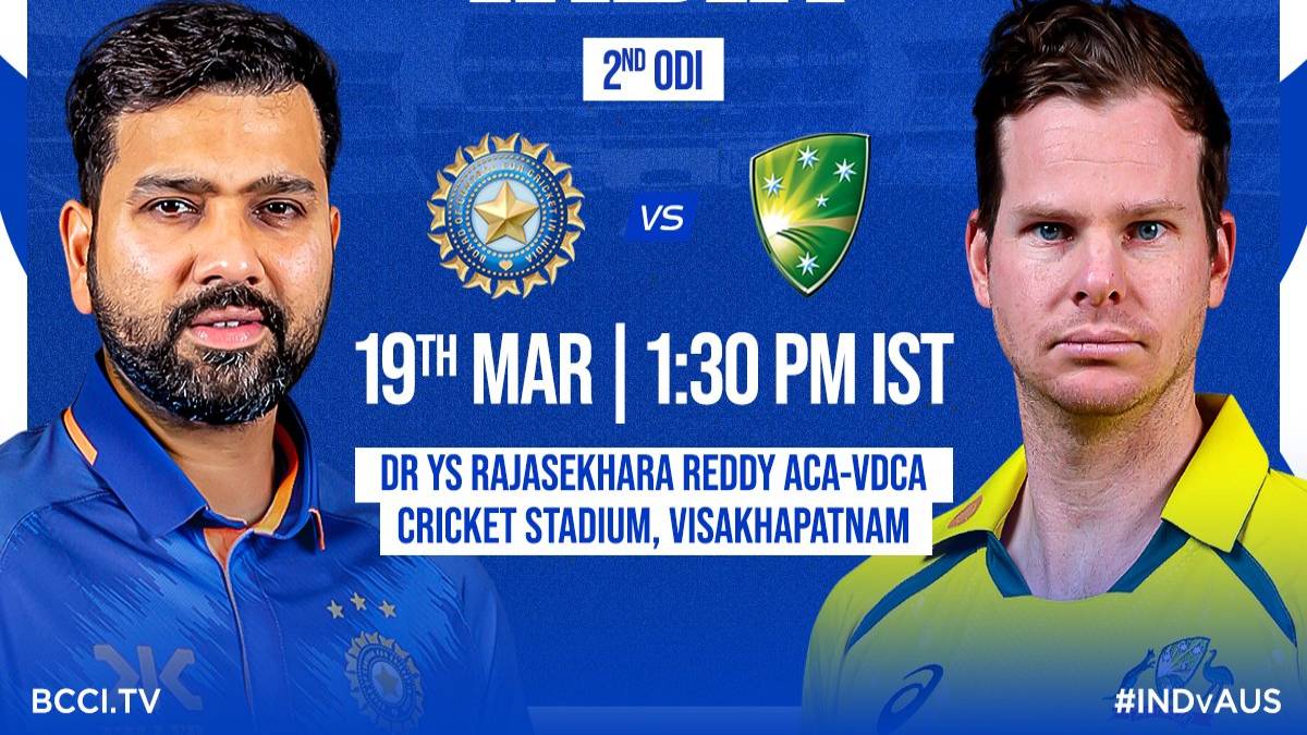 IND vs AUS 2nd Odi Match 19 March 2023