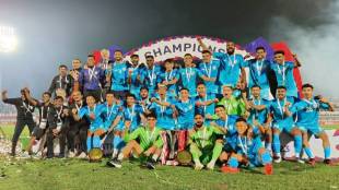 Indian football team won Tri Nation title