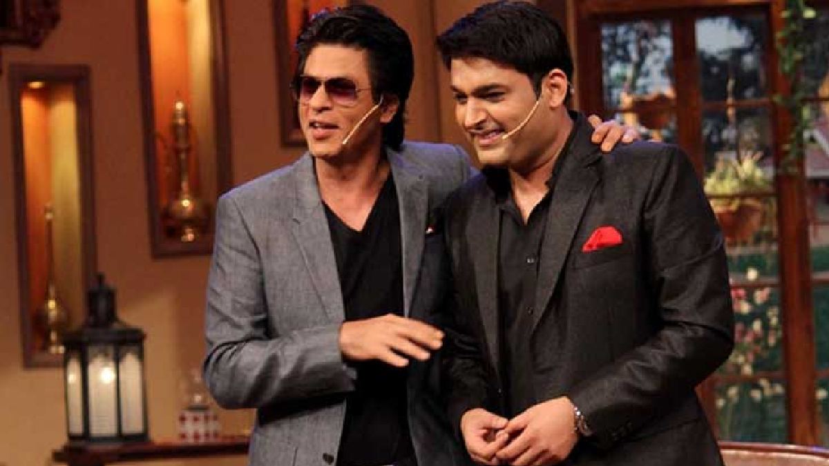 kapil sharma with shahrukh khan
