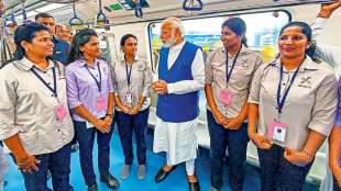pm narendra modi inaugurate new metro line