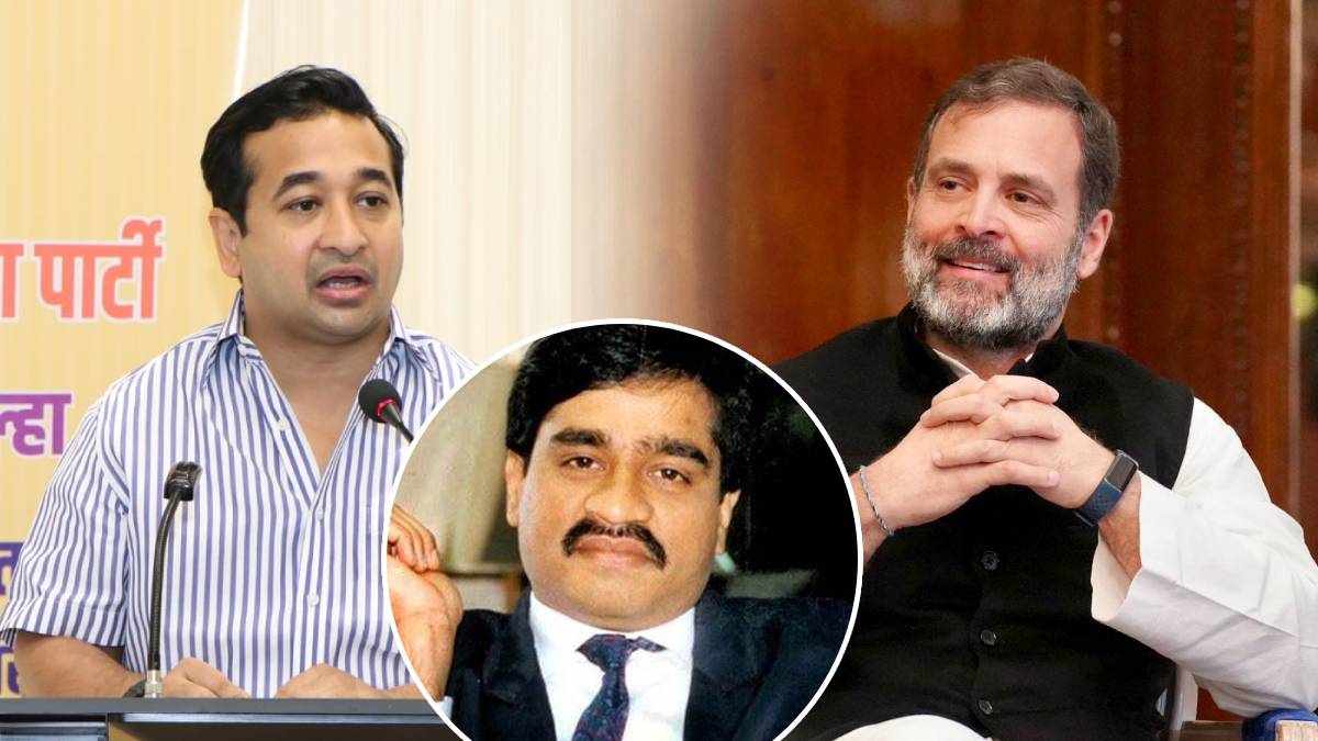 nitesh rane rahul gandhi