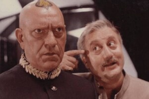 Anupam Kher and Amrish Puri