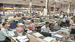 pending works in full swing in government offices