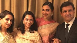 Prakash Padukone and Ujjala Padukone cousins