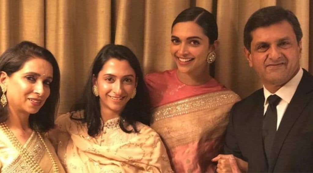 Prakash Padukone and Ujjala Padukone cousins