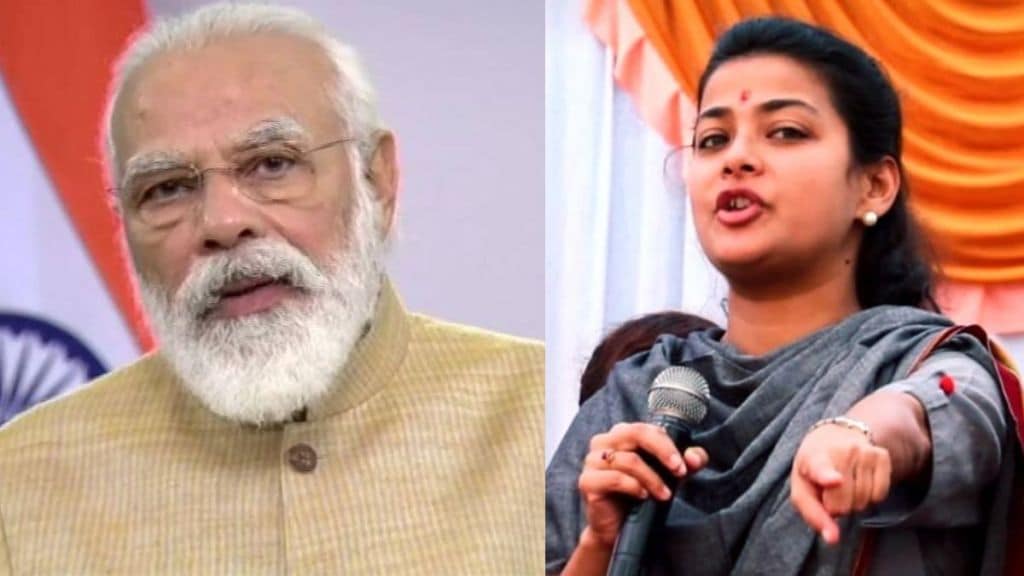 praniti shinde and narendra modi