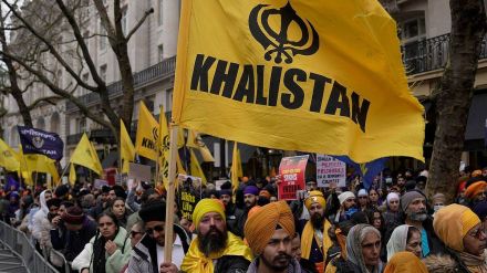 protest by british sikh groups