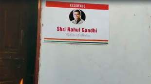 nsui fixing rahul gandhis picture on every house