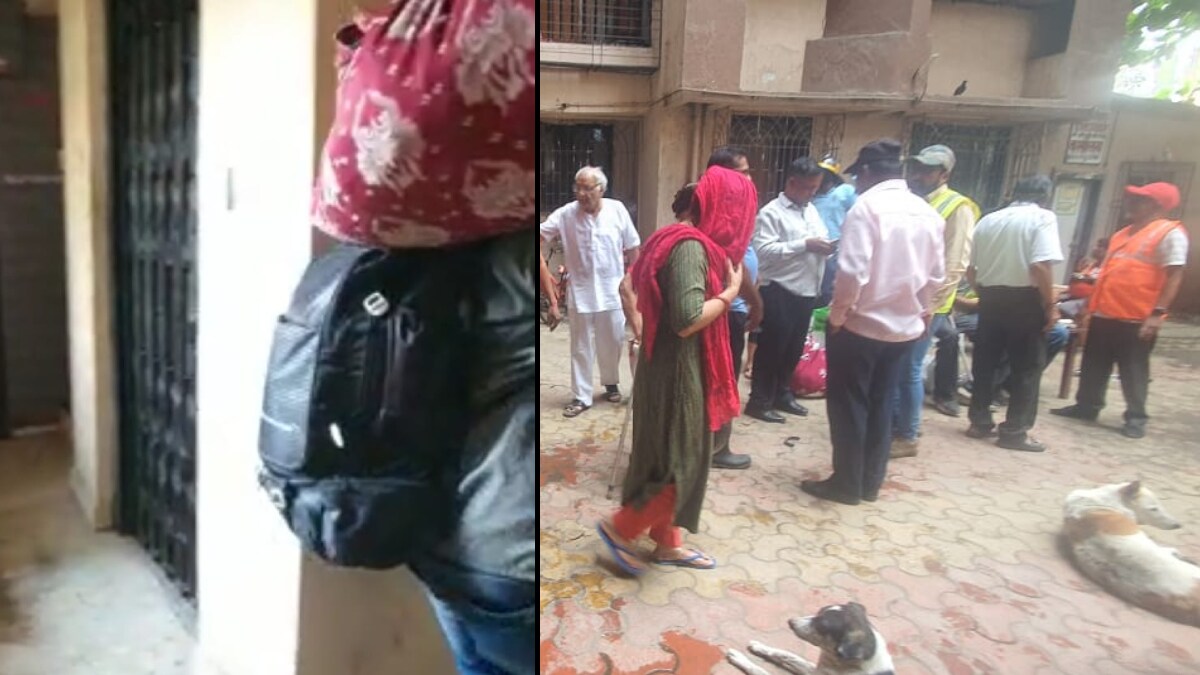 residents of the dangerous Shanti Upvan building