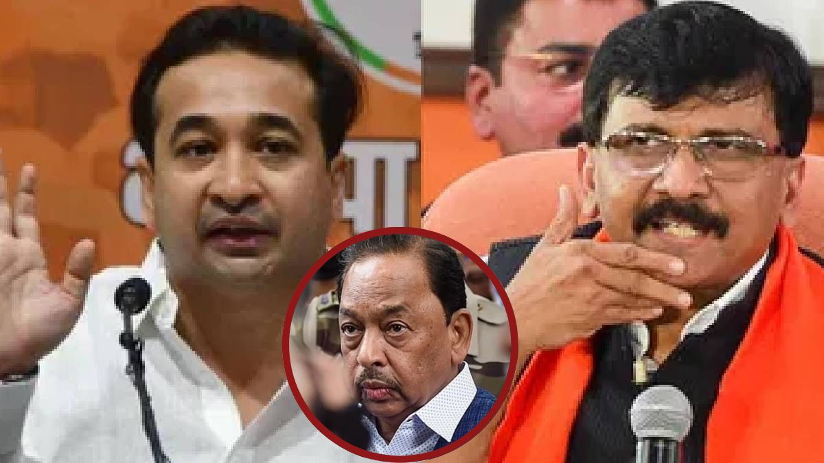 sanjay raut on nitesh rane