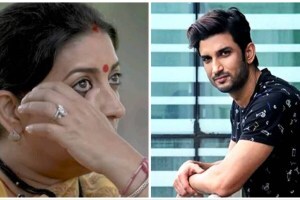 smriti irani sushant singh rajput