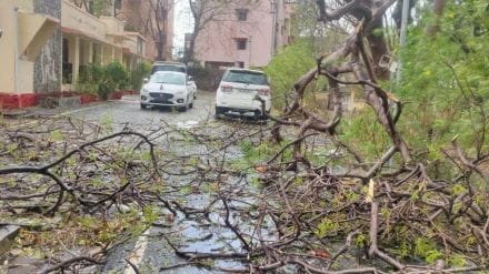 stormy rain amravati