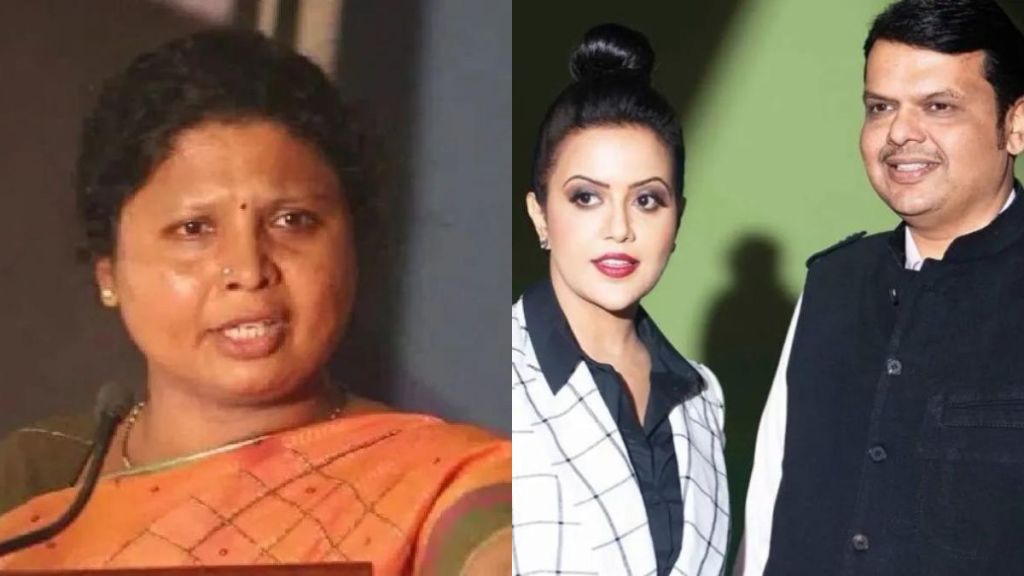 sushma andhare-devendra fadnavis