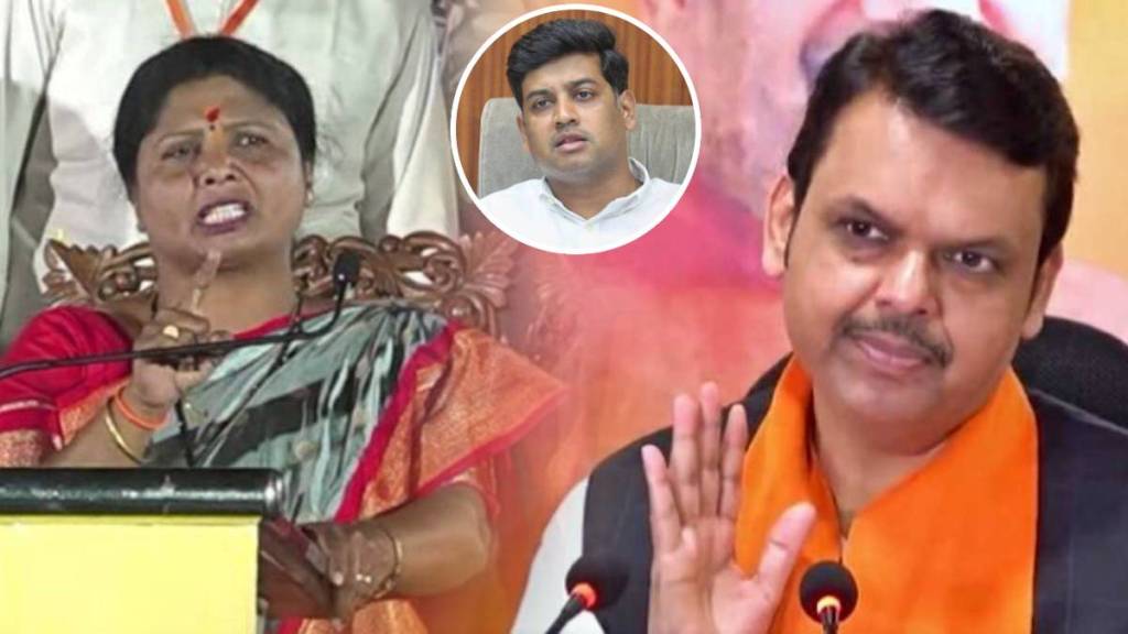 sushma andhare shrikant shinde devendra fadnavis eknath shinde