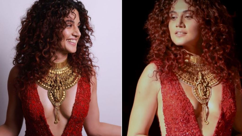 taapsee pannu trolled for necklace