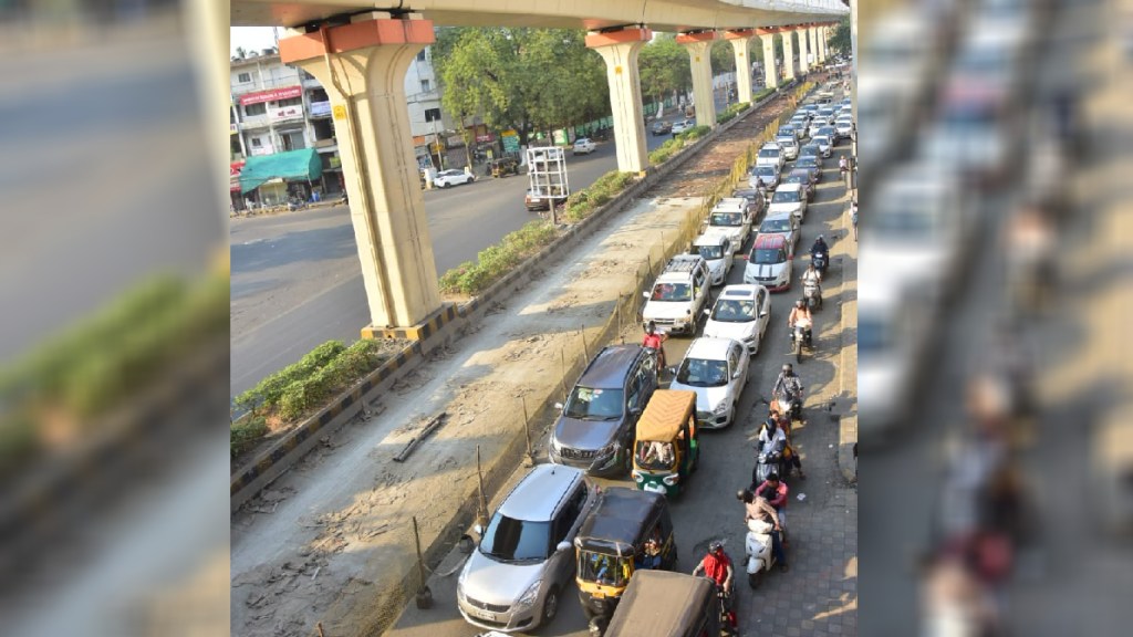traffic in nagpur