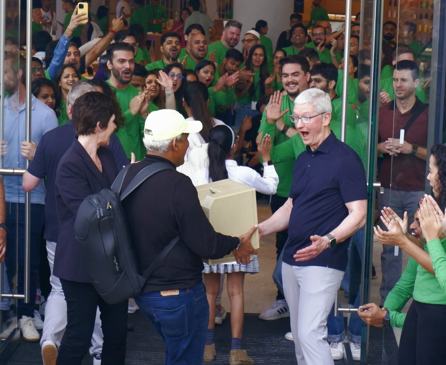 Apple First Retail Store in BKC Mumbai India