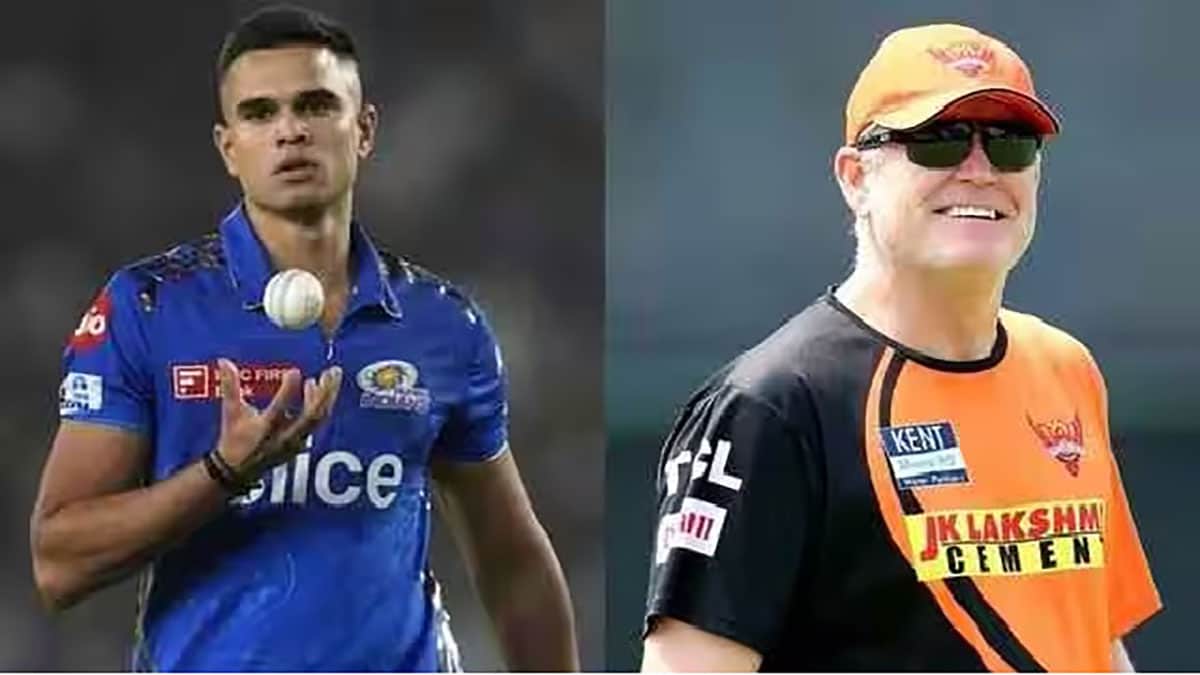 Arjun Tendulkar told extra bowler former SRH coach Tom Moody's statement created ruckus