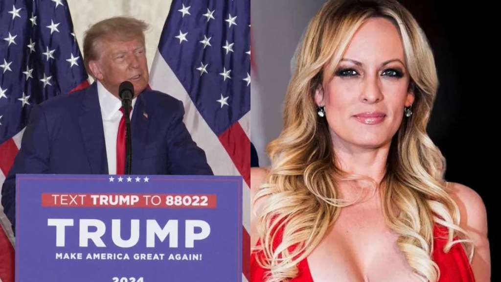 Donald Trump on Arrest in Adult Star bribe case