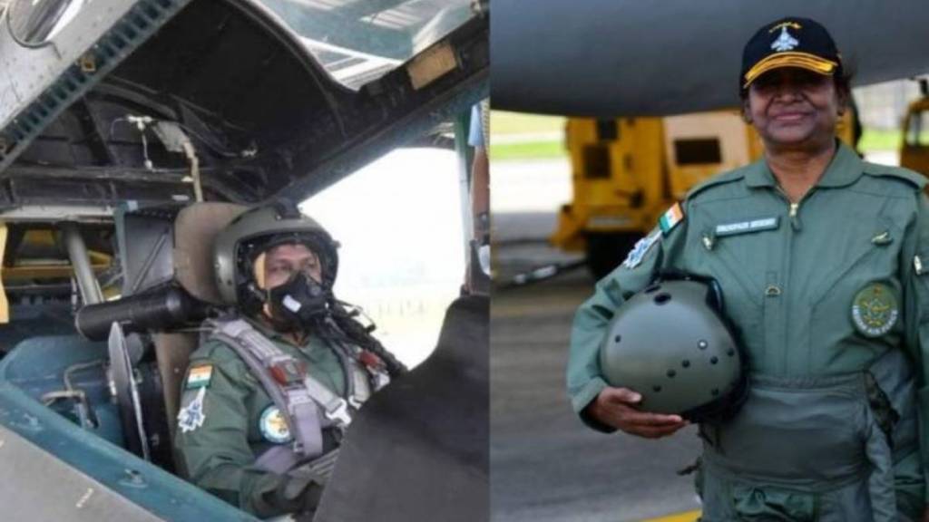 President Draupadi Murmu took Off in Fighter Jet Sukhoi 30