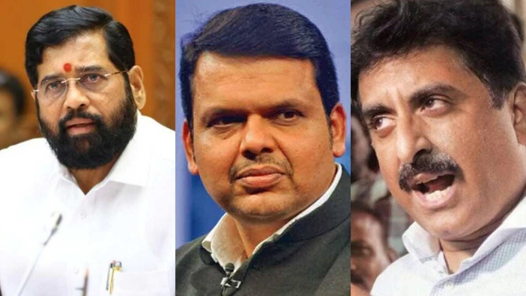 Eknath Shinde Devendra Fadnavis Imtiyaz Jaleel