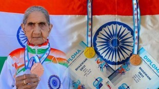 Golden grandmother did wonders at the age of 95 winning 3 gold medals in athletics and hoisted the country's flag