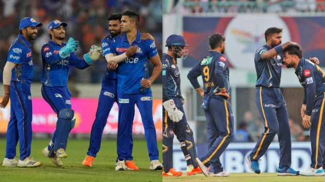 Mumbai Indians vs Gujarat Titans Live Match Score in Marathi