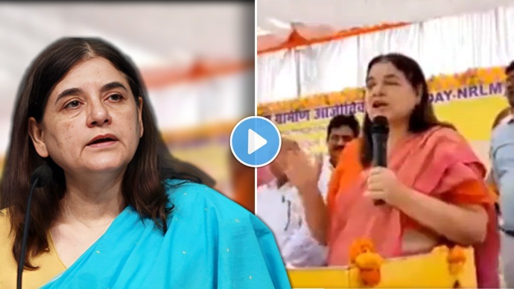 Maneka Gandhi Video viral