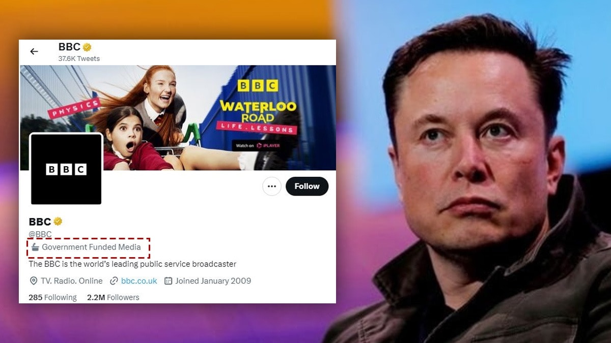 twitter mark government funded media label on bbc account