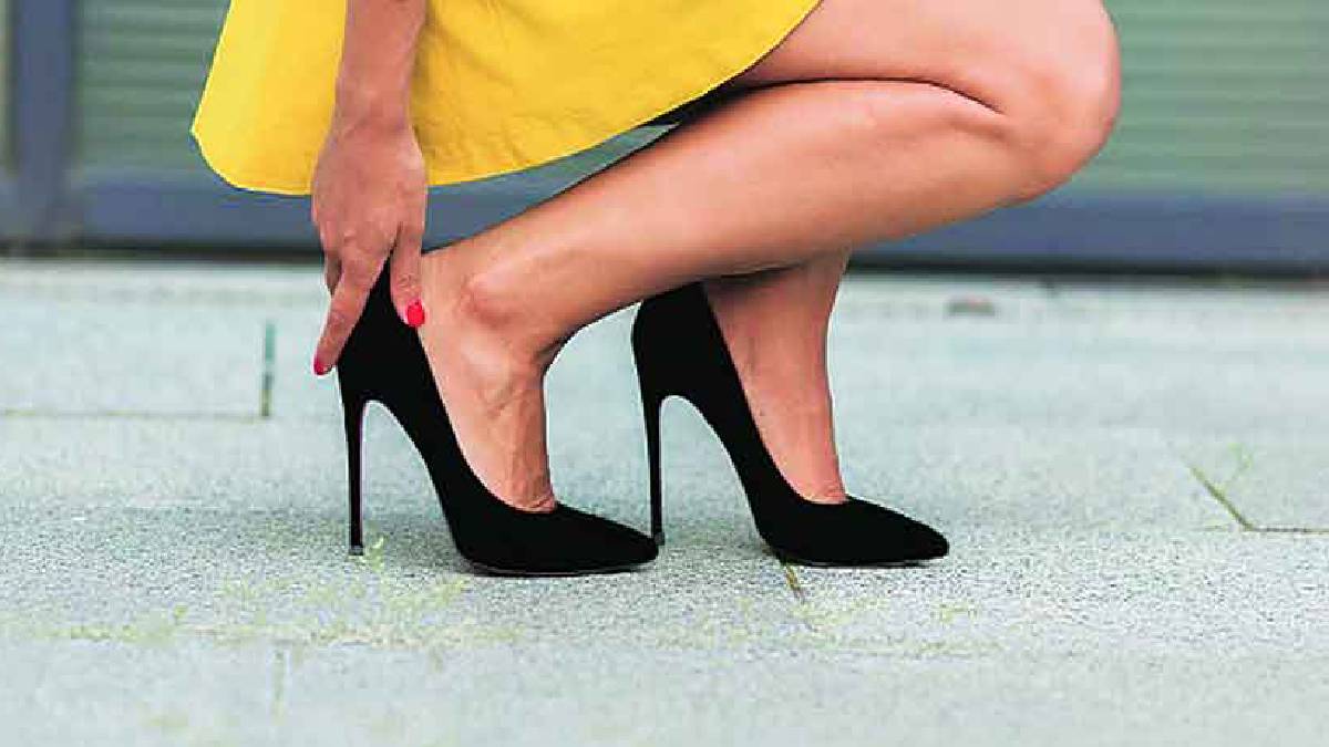 high heels