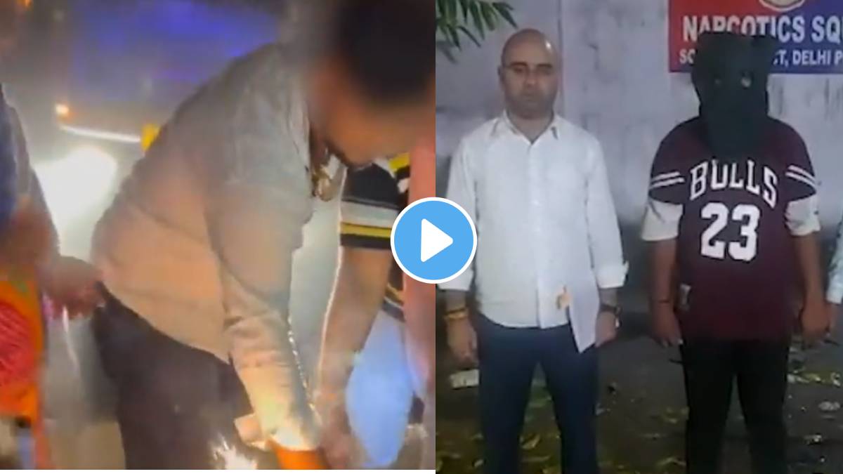 Man Cuts birthday Cake With Pistol