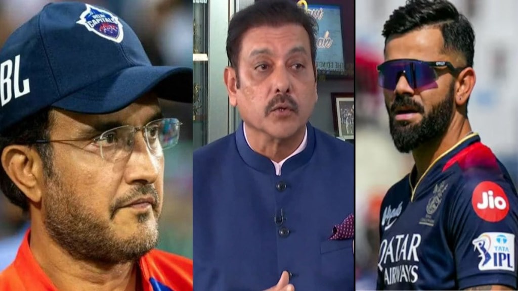Ravi Shastri's outspoken statement on Kohli-Ganguly's not shaking hands said no matter how old you are