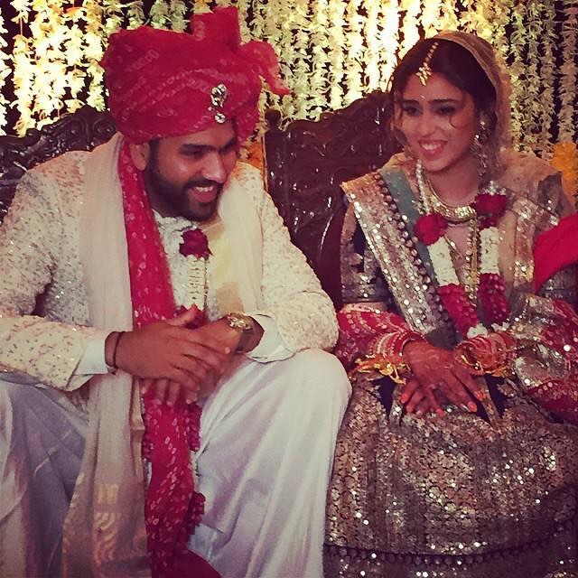 Rohit Sharma and Ritika Sajdeh 18