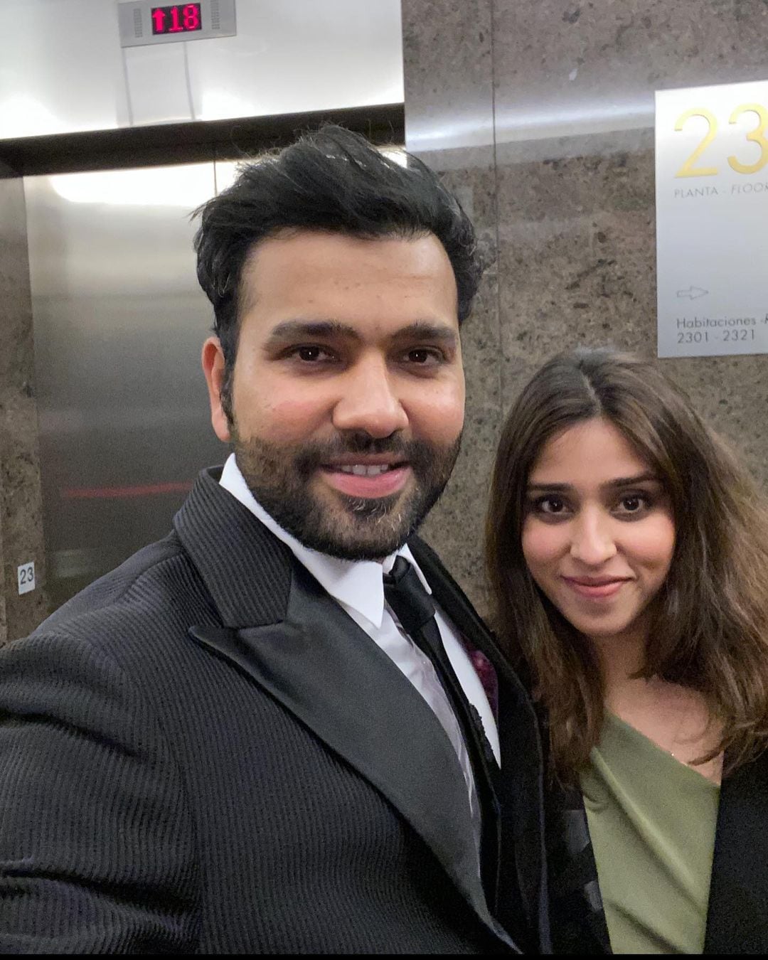 Rohit Sharma and Ritika Sajdeh 7