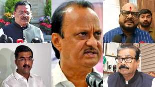 Shinde Faction leaders on Ajit Pawar