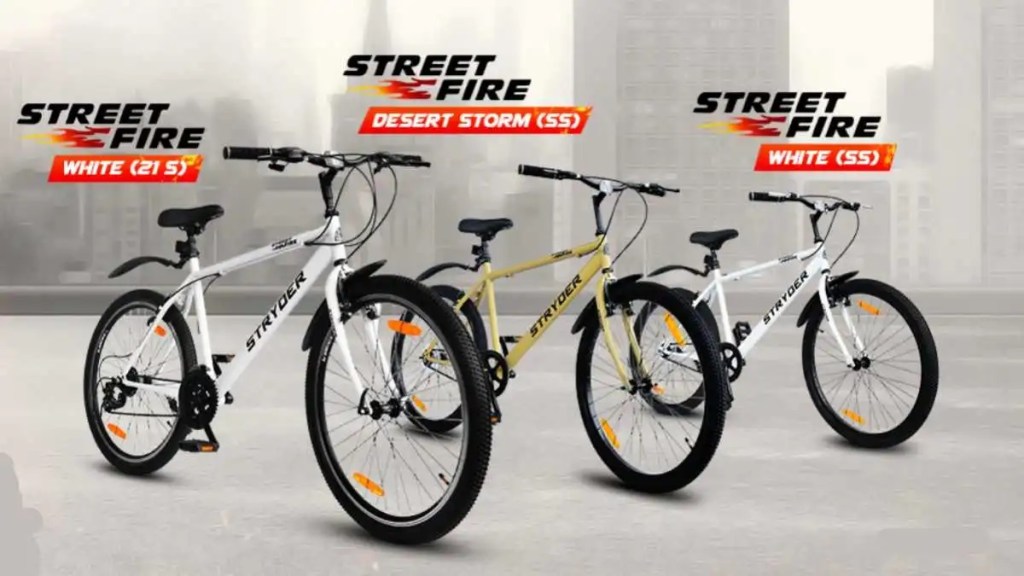 Stryder Street Fire 21 Speed Bicycle Launched