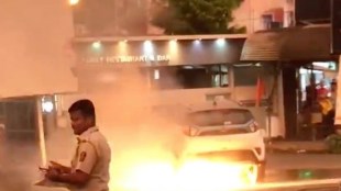 TATA Nexon EV Fire