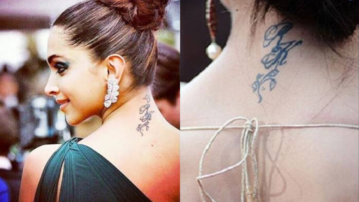 The case of the missing tattoo: Will Deepika Padukone finally remove or  modify her 'RK' tattoo?