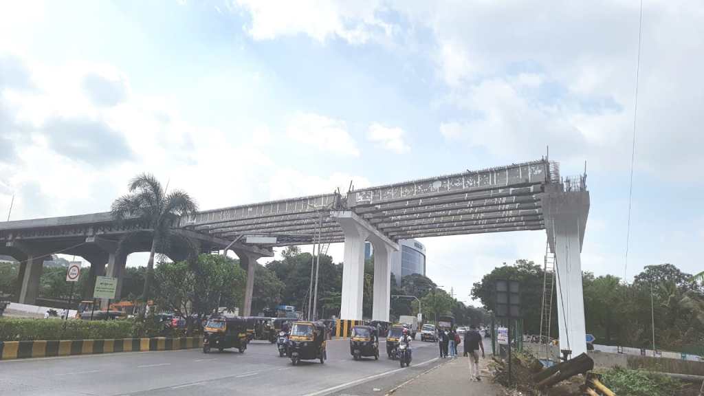 Airoli - Katai Naka, Elevated Road Project, girder