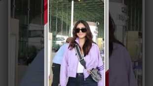 Have you seen Mrinal Thakurs casual look at the airport