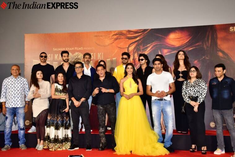 सुपरस्टार सलमान खान आणि पूजा हेगडेचा 'किसी का भाई किसी की जान' चित्रपट २१ एप्रिलला प्रदर्शित होणार आहे.