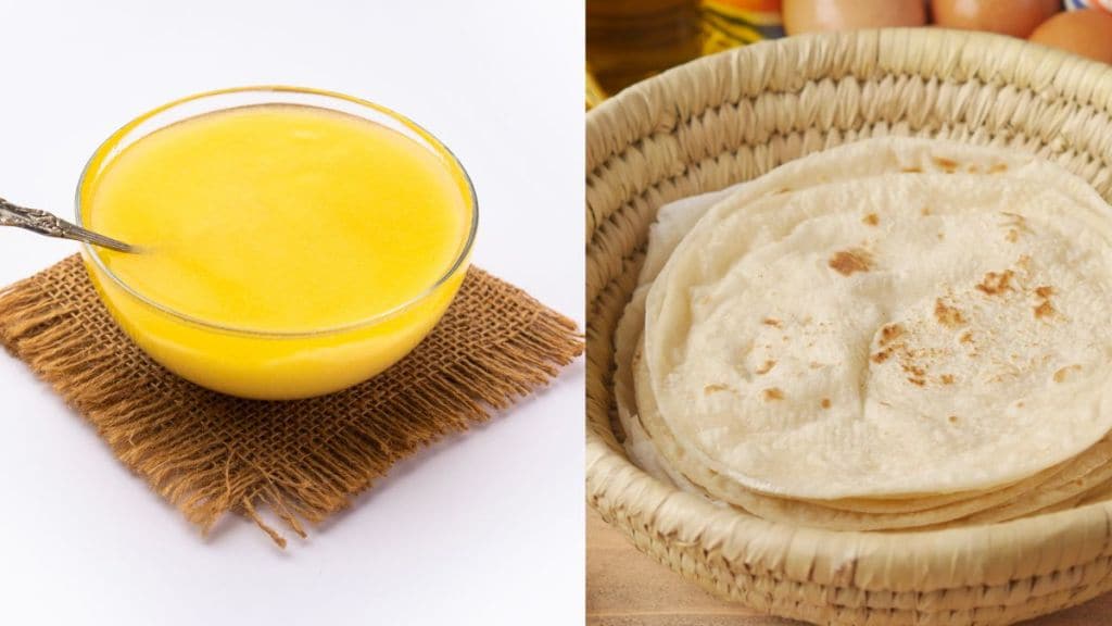 Ghee Roti tup chapati Good for Health know doctars Advice